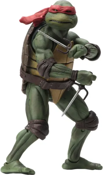 Figura neca las tortugas ninja pelicula 1990 raphael
