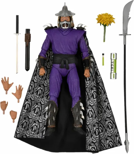 Figura neca shredder tmnt 2 secret of the ooze scale action figure