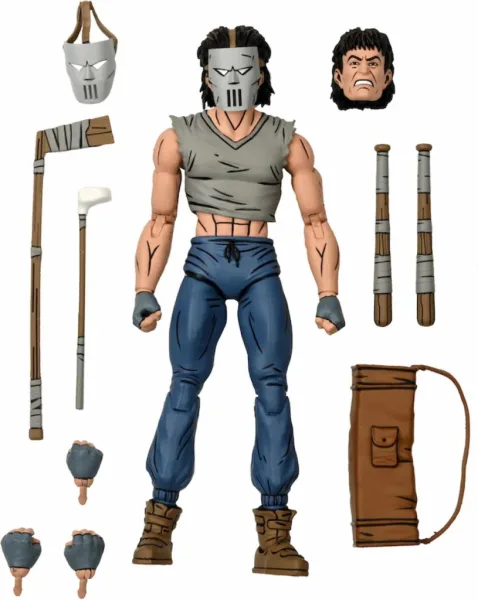 Figura neca tmnt mirage comics scale action figure -  casey  jones