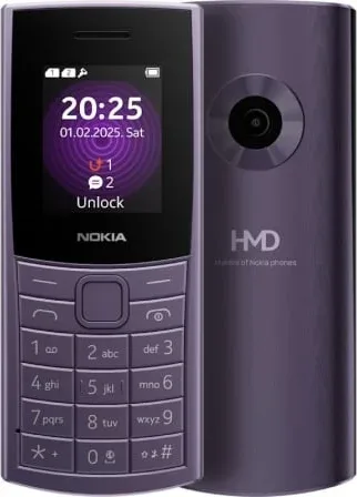 Teléfono Móvil Nokia 110 4G 2nd Edition/ Púrpura