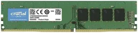 Memoria RAM DDR4 8gb crucial - udimm - 3200 MHz - pc4 25600 cl22
