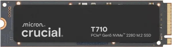 Disco duro interno solido SSD crucial t710 1tb M.2 NVMe pci express 5.0
