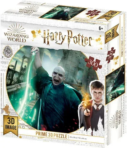 Puzzle 3d lenticular harry potter lord voldemort 300 piezas