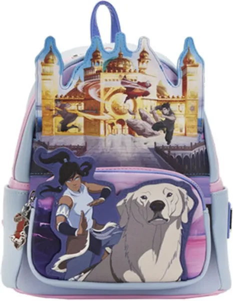 Mini mochila loungefly la leyenda de korra team korra