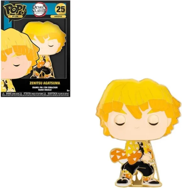 Pop pin loungefly funko demon slayer kimetsu no yaiba zenitsu agatsuma