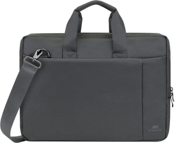 Maletin rivacase 8231 central para portatil 15.6 pulgadas gris