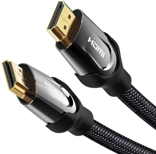 Cable HDMI V2.0 4K M-M Trenzado 1 M Negro Vention