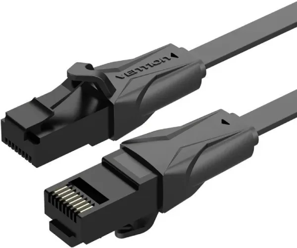 Cable de Red Latiguillo Rj45 Utp Cat6 Awg32 0.75 M Negro Vention