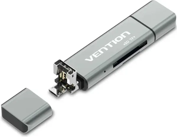 Lector de Tarjetas Externo Vention CCJH0/ USB 2.0