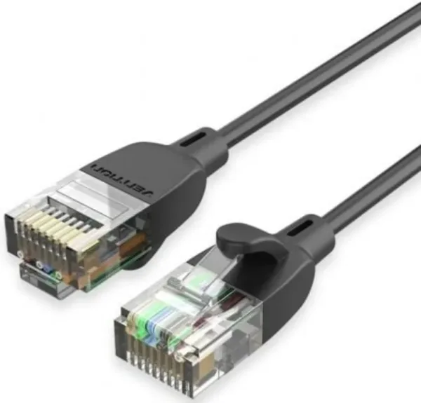 Cable de Red RJ45 UTP Vention IBIBJ Cat.6A/ 5m/ Negro