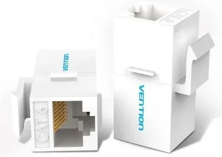 Conector RJ45 Vention IPGW0-5 Cat6 UTP/ 5 uds/ Blanco
