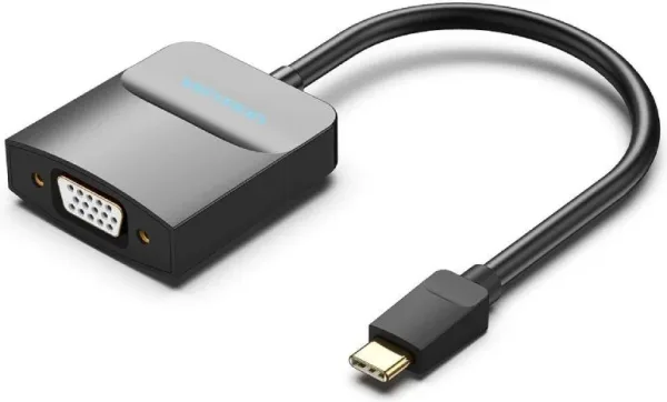 Adaptador USB Tipo-C Vention TDDBB/ USB Tipo-C Macho - VGA Hembra