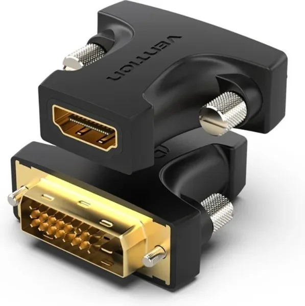 Adaptador HDMI Vention AILB0/ HDMI Hembra - DVI (24+1) Macho