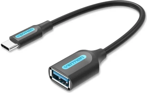 Adaptador USB 3.1 Tipo-C Vention CCVBB/ USB Tipo-C Macho - USB Hembra