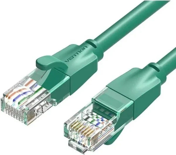 Cable de Red RJ45 UTP Vention IBEGH Cat.6/ 2m/ Verde
