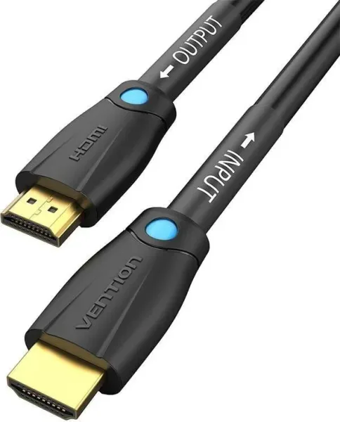 Cable HDMI V2.0 4K M-M Unidireccional 1.5 M Negro Vention