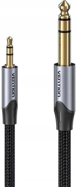 Cable Audio Estereo Jack 3.5/M Jack 6.3/M 3 M Gris Vention