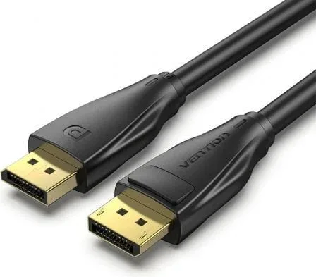 Cable DisplayPort 1.4 8K Vention HCDBI/ DisplayPort Macho - DisplayPort Macho/ 3m/ Negro