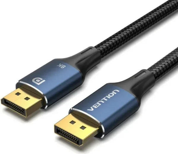 Cable DisplayPort 1.4 8K Vention HCELF/ DisplayPort Macho - DisplayPort 8K Macho/ 1m/ Azul