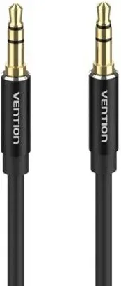 Cable Estéreo Vention BAXBH/ Jack 3.5 Macho - Jack 3.5 Macho/ 2m/ Negro