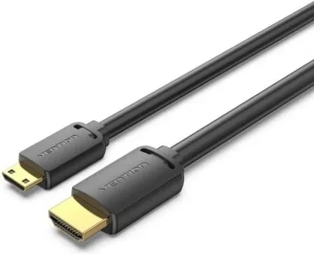 Cable HDMI 4K Vention AGHBG/ HDMI Macho - Mini HDMI Macho/ 1.5m/ Negro