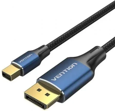 Cable Mini DisplayPort 1.4 8K Vention HCFLG/ DisplayPort Macho - Mini DisplayPort Macho/ 1.5m/ Negro y Azul