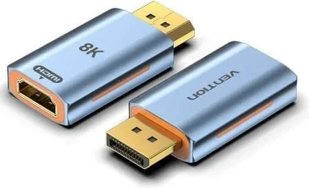 Adaptador Conversor Vention HFMH0/ DisplayPort Macho - HDMI Hembra