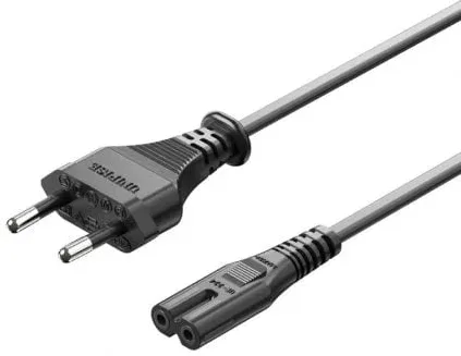 Cable Alimentación Forma 8 Vention ZCLBAC/ CEE7/16 Macho - C7 Hembra/ 1.8m