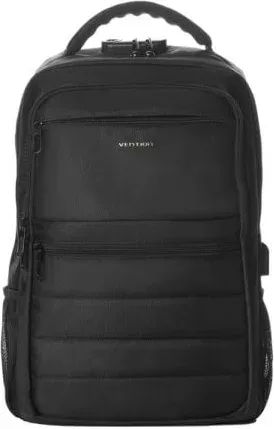 Mochila Vention KRKB0 para Portátiles hasta 17"/ 20L/ Impermeable/ Puerto USB/ Antirrobo/ Negra