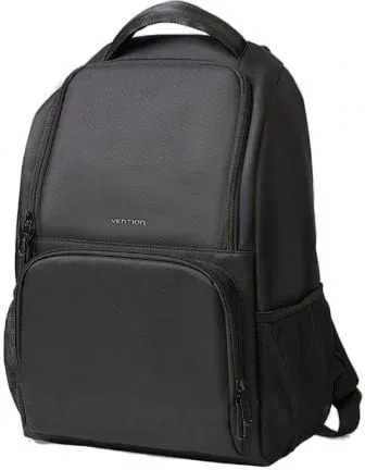 Mochila Vention KRLB0 para Portátiles hasta 15.6"/ Impermeable/ Negra