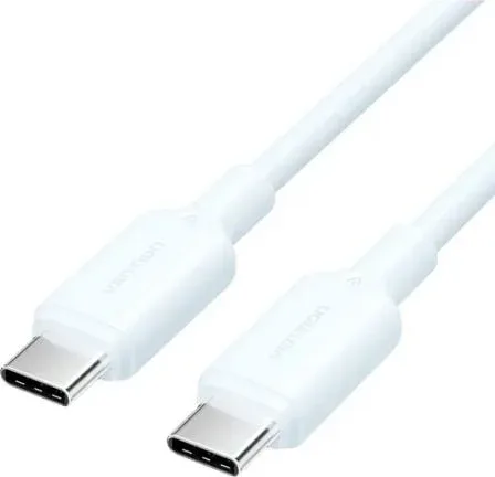 Cable USB 2.0 Tipo-C 3A Vention TRCSH/ USB Tipo-C Macho - USB Tipo-C Macho/ Hasta 60W/ 480Mbps/ 2m/ Azul