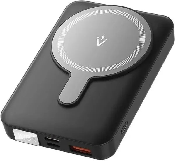 Powerbank 10000mAh Vention FHTB0/ 22.5W/ Wireless/ Negra