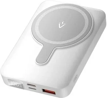 Powerbank 10000mAh Vention FHTW0/ 22.5W/ Wireless/ Blanca