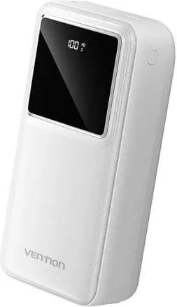 Powerbank 30000mAh Vention FHMW0/ 22.5W/ Blanca