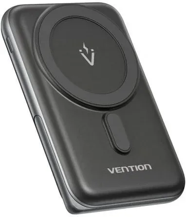 Powerbank 10000mAh Vention FHNB0/ 20W/ Wireless/ Negra