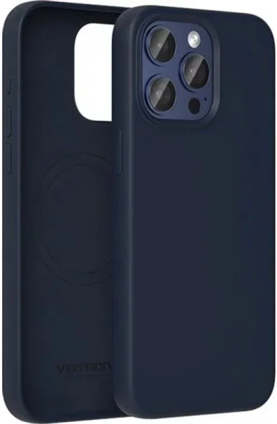 Funda Silicona Magsafe Iphone 13 Pro Azul Vention