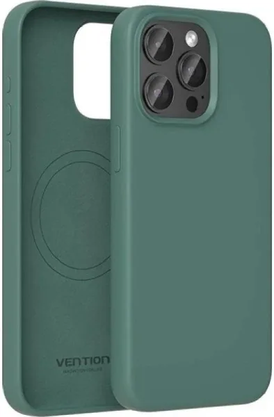 Funda Silicona Magsafe Iphone 14 Pro Verde Vention