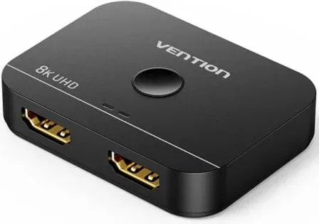 Switch Conmutador 8K HDMI 2.1 Bidireccional Vention AKPB0 HDMI Hembra/USB-C Hembra - 2x HDMI Hembra
