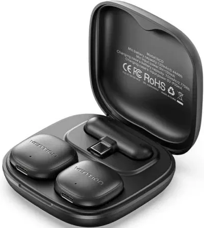 Micrófono Inalámbrico con Clip Vention Lavalier NCDB0/ USB Tipo-C/ Lightning/ Incluye Receptor/ 2 unidades