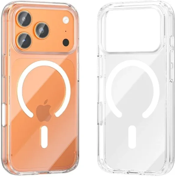 Funda Magsafe Iphone 17 Pro Max Concise Impact Transparente Vention