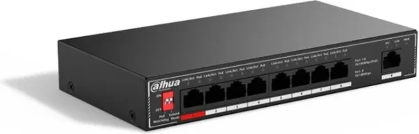 Switch it dahua dh - sf1009p 9 puertos