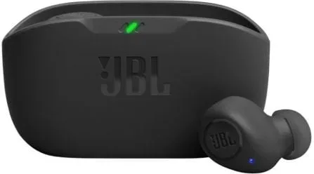 Auriculares Bluetooth JBL Vibe Buds con estuche de carga/ Autonomía 8h/ Negros