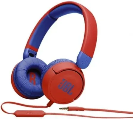 Auriculares Infantiles JBL JR310/ con Micrófono/ Jack 3.5/ Rojos y Azules