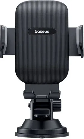 Baseus Ultracontrol Go Series Clamp-Type Phone Holder (Suction Cup Version) Cluster Black