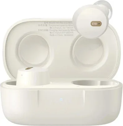 Os Baseus Bowie E18 True Wireless Earphones  Stellar White