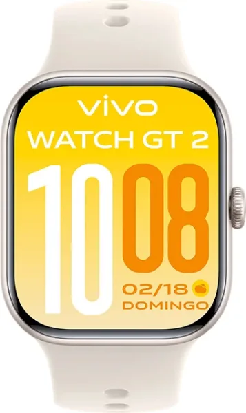 Smartwatch Vivo Watch GT 2/ Notificaciones/ Frecuencia Cardíaca/ Blanco