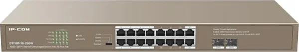 Switch 18 puertos tenda 16 puertos gigabit ethernet 2 puertos sfp
