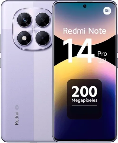 Smartphone Xiaomi Redmi Note 14 Pro 8GB/ 256GB/ 6.67"/ 5G/ Púrpura