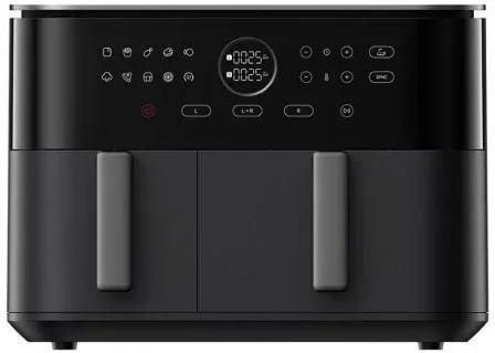 Freidora Inteligente por Aire Airfryer / Sin Aceite Xiaomi Dual Zone Air Fryer 10L/ 2700W/ Capacidad 10L (6.5L + 3.5L)