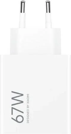 Cargador de Pared Xiaomi 67W HyperCharge (Type-A)/ 1xUSB/ 67W